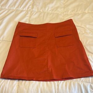 Cremieux Mini Skirt with Pockets